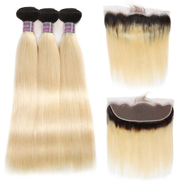 brazilian hair straight human hair bundles ombre hair extensions 3pcs t1b/613 blonde bundles with frontal, Black
brazilian hair straight human hair bundles ombre hair extensions 3pcs t1b/613 blonde bundles with frontal, Black