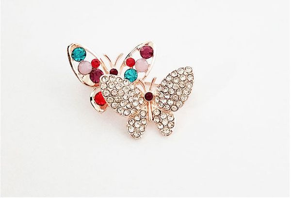 wholesale colours rhinestone butterfly brooches pin crystal animal clothing accessoriess gift for women fashion scarf pin, Gray
wholesale colours rhinestone butterfly brooches pin crystal animal clothing accessoriess gift for women fashion scarf pin, Gray