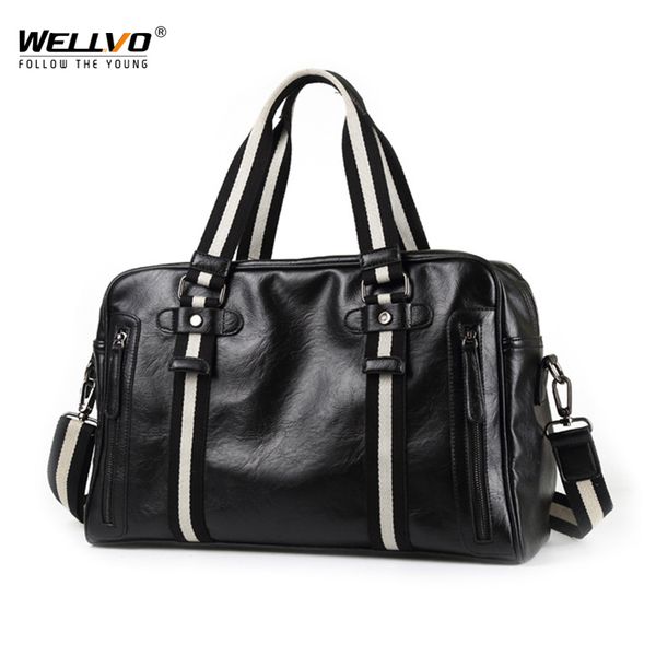 welo pu leather travel bags organizer women men's black business travel bag for male handbags female crossbody shoulder xa39c
welo pu leather travel bags organizer women men's black business travel bag for male handbags female crossbody shoulder xa39c