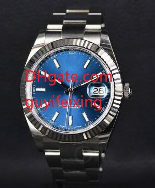 luxury men watch 41mm 126334 stainless steel strap sapphire blue dial mens automatic movement wristwatch watches man reloj, Slivery;brown
luxury men watch 41mm 126334 stainless steel strap sapphire blue dial mens automatic movement wristwatch watches man reloj, Slivery;brown