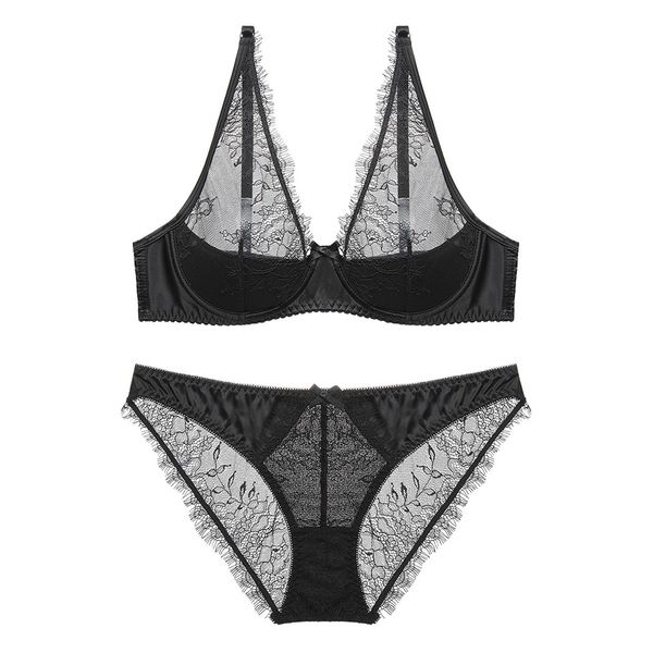 see through eyelash lace ladies underwear and bra set satin lingerie bra and panty set, Red;black
see through eyelash lace ladies underwear and bra set satin lingerie bra and panty set, Red;black