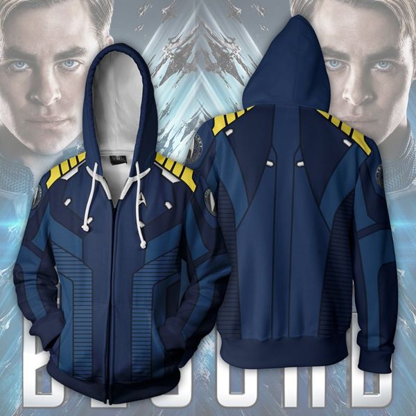 movie star trek cosplay costumes zipper hoodies sweatshirts 3d printing man/women clothing, Black
movie star trek cosplay costumes zipper hoodies sweatshirts 3d printing man/women clothing, Black