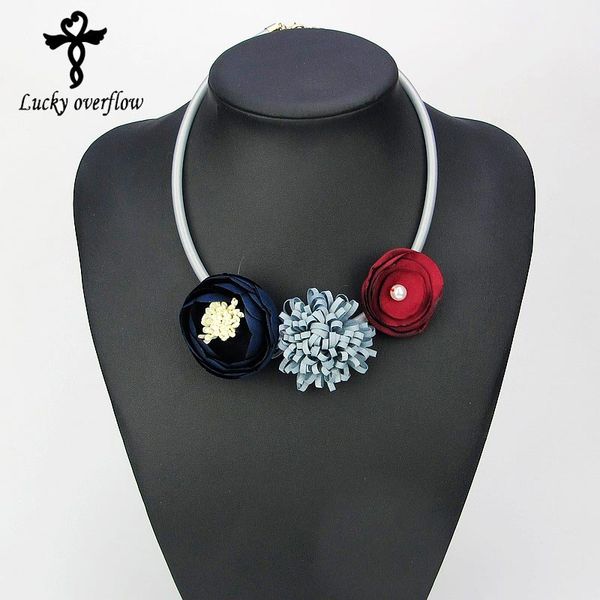 whole salehandmade red grey blue fabric flower choker necklace fashion jewelry 2017 pendant girl woman accessories xmas gift, Golden;silver
whole salehandmade red grey blue fabric flower choker necklace fashion jewelry 2017 pendant girl woman accessories xmas gift, Golden;silver