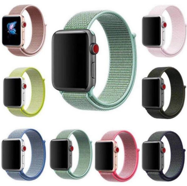 For Apple Watch iWatch Band 44mm 40mm 42mm 38mm Nylon Soft Breathable Sport Loop Adjustable Closure Wrist Strap for Apple Watch 4 3 2 100pcs
For Apple Watch iWatch Band 44mm 40mm 42mm 38mm Nylon Soft Breathable Sport Loop Adjustable Closure Wrist Strap for Apple Watch 4 3 2 100pcs