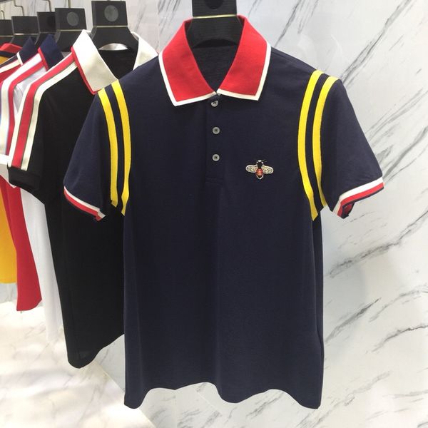 polo sleeve 2018 fashion color men quality shirts embroidery polo men's short brand pure bee good shirt homme camisa tee vffle, Black
polo sleeve 2018 fashion color men quality shirts embroidery polo men's short brand pure bee good shirt homme camisa tee vffle, Black