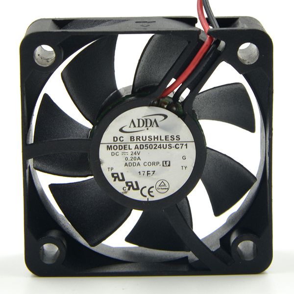 original adda ad5024us-c71 0.20a 50202 5cm line inverter fan 
original adda ad5024us-c71 0.20a 50202 5cm line inverter fan