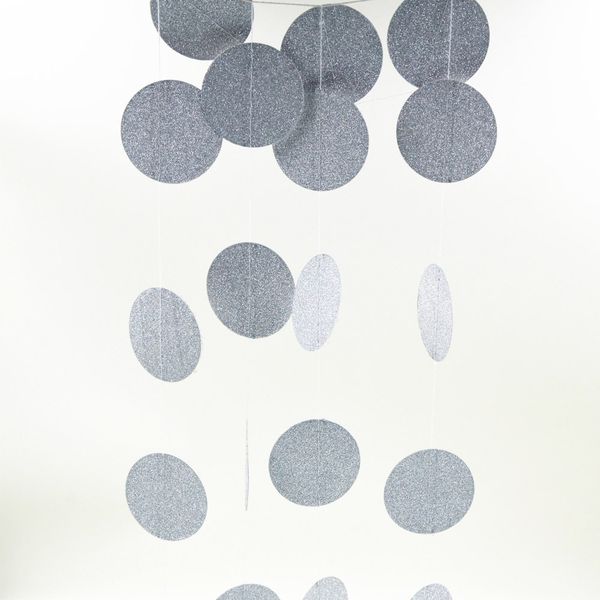1pcs christmas tree hanging circle garland christmas decoration ornament 2m x 5cm paper garland silver and gold round circle
1pcs christmas tree hanging circle garland christmas decoration ornament 2m x 5cm paper garland silver and gold round circle