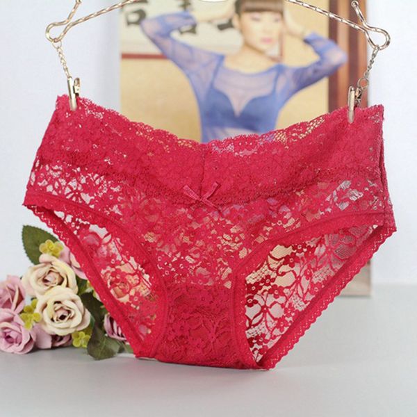 women underwear lace briefs lingerie perspective knickers panties ladies low waist temptation seamless underpants hipsters s-xxl, Red;black
women underwear lace briefs lingerie perspective knickers panties ladies low waist temptation seamless underpants hipsters s-xxl, Red;black