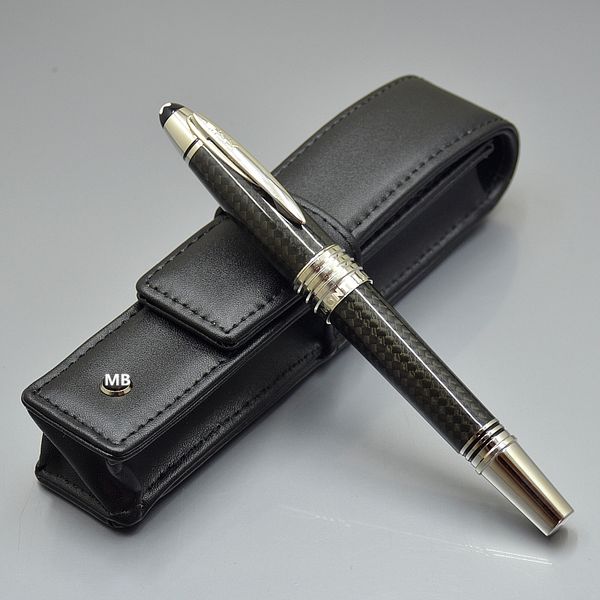 Luxury chri tma gift john f kennedy black carbon fiber rollerball pen with mb brand erial number and real leather ca e
Luxury chri tma gift john f kennedy black carbon fiber rollerball pen with mb brand erial number and real leather ca e