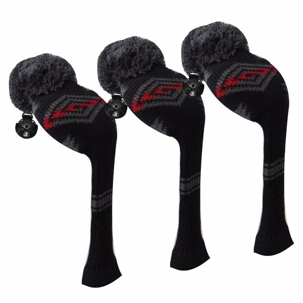 scott edward grey red black abstract pattern golf club head covers, acrylic yarn double-layers knitted
scott edward grey red black abstract pattern golf club head covers, acrylic yarn double-layers knitted