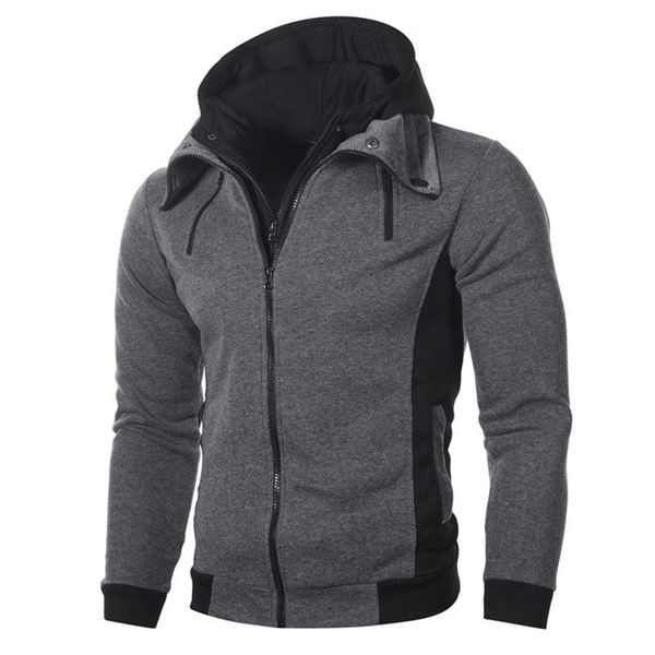 2018 casual men hooded jacket auutmn winter patchwork slim hoody coat outwear fashion male zipper jackets windbreaker clothes, Black;brown
2018 casual men hooded jacket auutmn winter patchwork slim hoody coat outwear fashion male zipper jackets windbreaker clothes, Black;brown