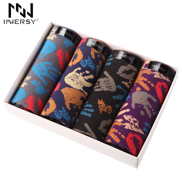 innersy 2017 brand 4pcs\lot mens underwear colorful boxers cotton boxer men printed boxer shorts boxers mens underwear plus size, Black;white
innersy 2017 brand 4pcs\lot mens underwear colorful boxers cotton boxer men printed boxer shorts boxers mens underwear plus size, Black;white