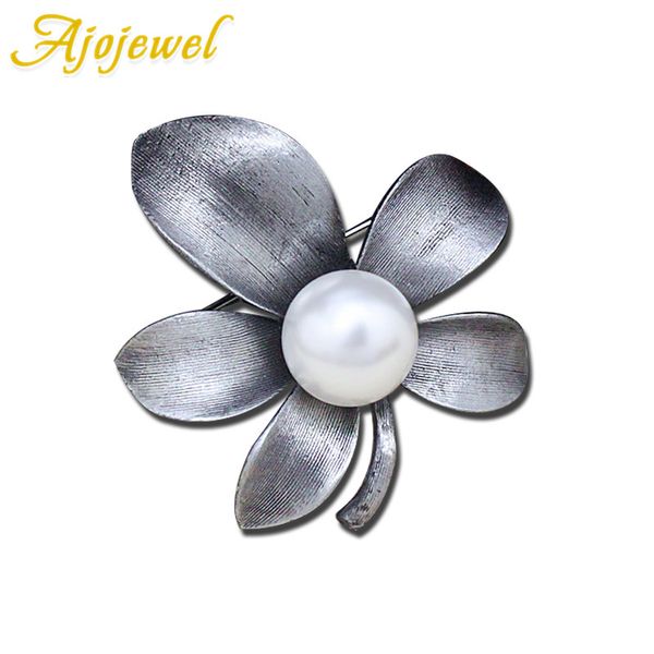 ajojewel small leaf pearl brooch white simulated-pearl flower pendant suit buckle vintage elegant jewelry for mother party gift, Gray
ajojewel small leaf pearl brooch white simulated-pearl flower pendant suit buckle vintage elegant jewelry for mother party gift, Gray