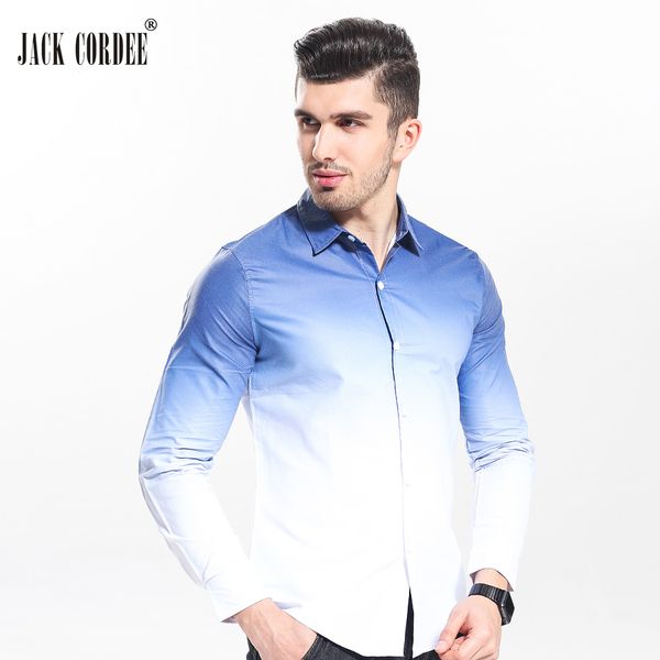 full casual fashion men shirt white gradient design slim fit shirt men casual long sleeve dress shirts clothing, White;black
full casual fashion men shirt white gradient design slim fit shirt men casual long sleeve dress shirts clothing, White;black