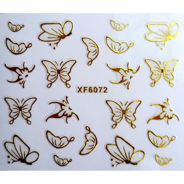 diy gold butterfly design water transfer nails art sticker decals lady women manicure tools nail wraps decals, Black
diy gold butterfly design water transfer nails art sticker decals lady women manicure tools nail wraps decals, Black