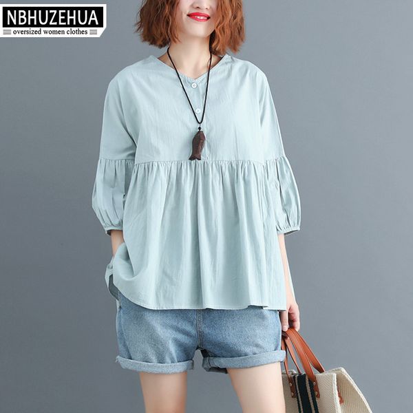 nbhuzehua a358 women summer blouse shirts plus size v neck female lady big size loose cotton linen sweet white shirt 4xl 5xl
nbhuzehua a358 women summer blouse shirts plus size v neck female lady big size loose cotton linen sweet white shirt 4xl 5xl