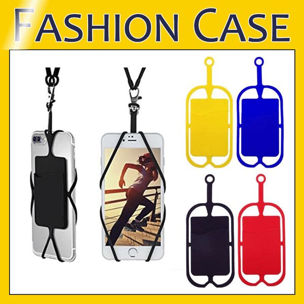 Credit ID Card Bag Holder Silicone Lanyards Neck Strap Necklace Sling Card Holder Strap For iPhone X Xr Xs Max 8 7 6S Plus Samsung S9 Plus
Credit ID Card Bag Holder Silicone Lanyards Neck Strap Necklace Sling Card Holder Strap For iPhone X Xr Xs Max 8 7 6S Plus Samsung S9 Plus