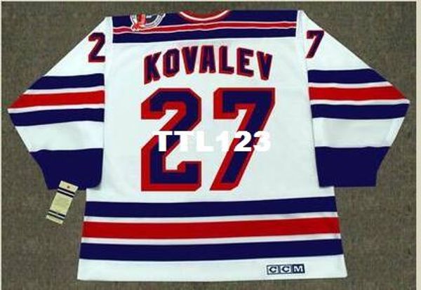 mens #27 alex kovalev new york rangers 1994 ccm vintage retro hockey jersey or custom any name or number retro jersey, Black;red
mens #27 alex kovalev new york rangers 1994 ccm vintage retro hockey jersey or custom any name or number retro jersey, Black;red