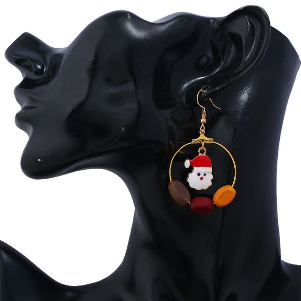 new christmas earrings creative wild simple temperament golden dangler female jewelry small commodity wholesale, Silver
new christmas earrings creative wild simple temperament golden dangler female jewelry small commodity wholesale, Silver