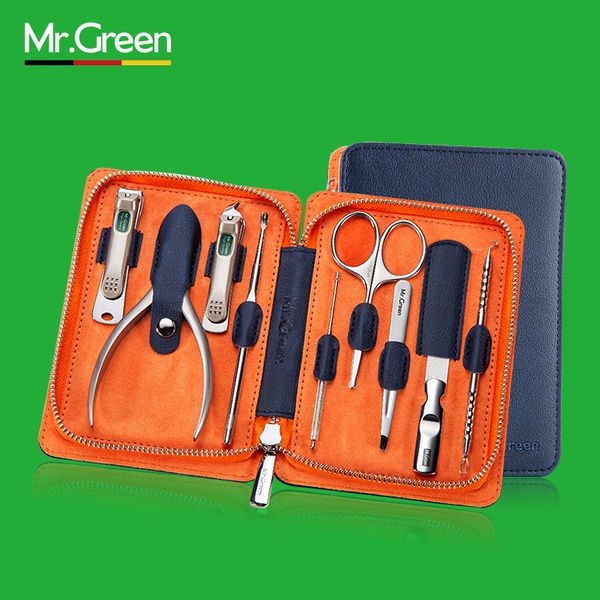 mr.green 9pcs/set nails art clipper scissors tweezer knife toe professional manicure set
mr.green 9pcs/set nails art clipper scissors tweezer knife toe professional manicure set