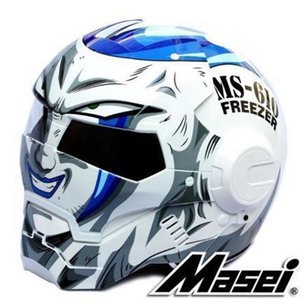 2017 new masei 610 freezer ironman iron man helmet motorcycle helmet half open face casque motocross s m l xl
2017 new masei 610 freezer ironman iron man helmet motorcycle helmet half open face casque motocross s m l xl