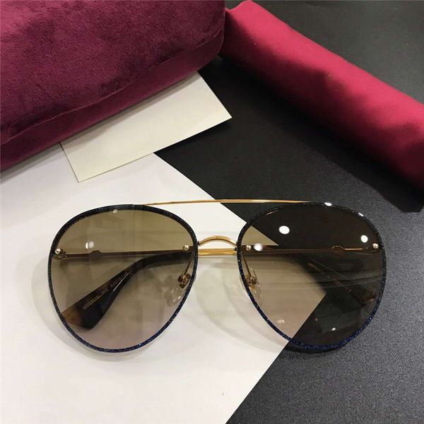 0351s pilot sunglasses gold blue glitter/brown lens 62mm sonnenbrille designer glasses shades havana sunglasses des lunettes de soleil new, White;black
0351s pilot sunglasses gold blue glitter/brown lens 62mm sonnenbrille designer glasses shades havana sunglasses des lunettes de soleil new, White;black