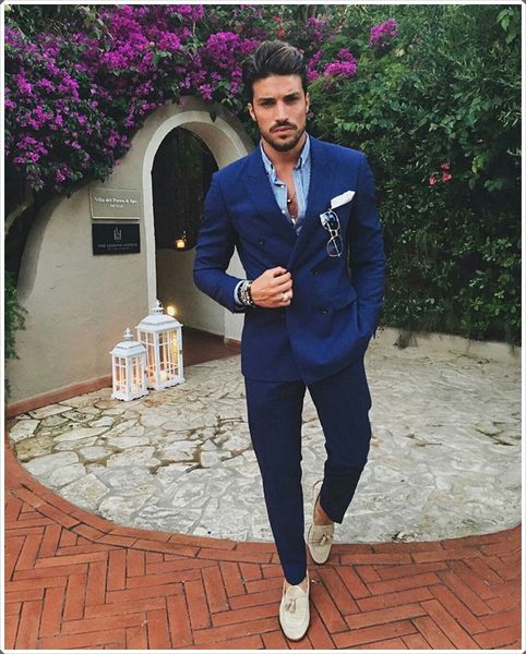 royal blue mens suits slim fit two pieces groomsmen wedding tuxedos for men blazers double breasted prom suit (jacket+pants), Black;gray
royal blue mens suits slim fit two pieces groomsmen wedding tuxedos for men blazers double breasted prom suit (jacket+pants), Black;gray