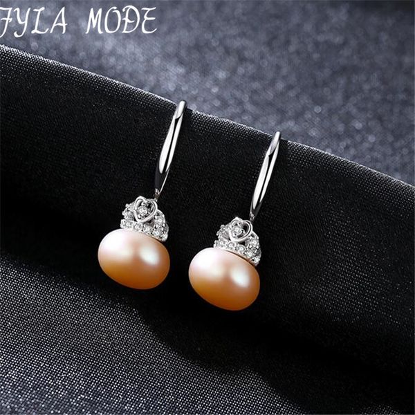 fyla mode brand new cute oval natural pearls pendant drop earrings heart crown shape brincos for women wedding girl jewelry, Golden;silver
fyla mode brand new cute oval natural pearls pendant drop earrings heart crown shape brincos for women wedding girl jewelry, Golden;silver