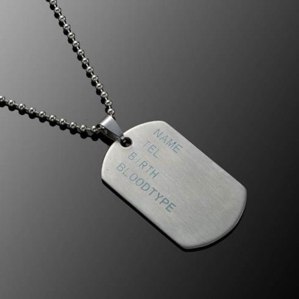 stainless steel mens necklace stainless steel pendant dog tags army nameplate mens pendant anchor note cross shaving blade, Silver
stainless steel mens necklace stainless steel pendant dog tags army nameplate mens pendant anchor note cross shaving blade, Silver