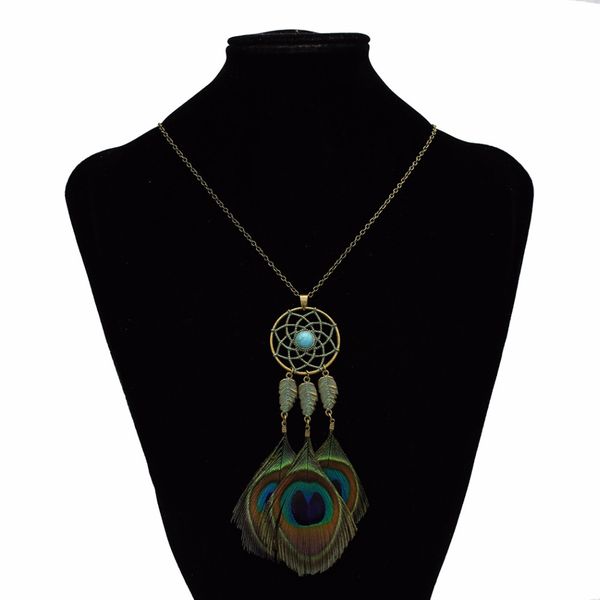 new tribal peacock feather bohemian necklace shell sweater leather chain necklaces earrings charm jewelry sets accesories gifts, Silver
new tribal peacock feather bohemian necklace shell sweater leather chain necklaces earrings charm jewelry sets accesories gifts, Silver