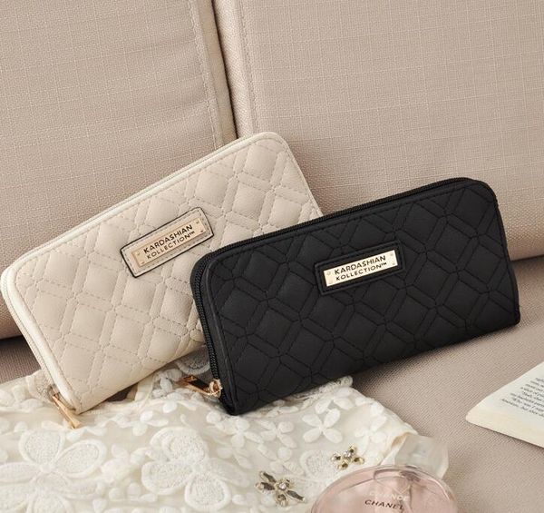 Wholesale-2 colors KIM Kardashian kollection long design women's wallet KK clutch bags wallet women long design fashion women's
Wholesale-2 colors KIM Kardashian kollection long design women's wallet KK clutch bags wallet women long design fashion women's