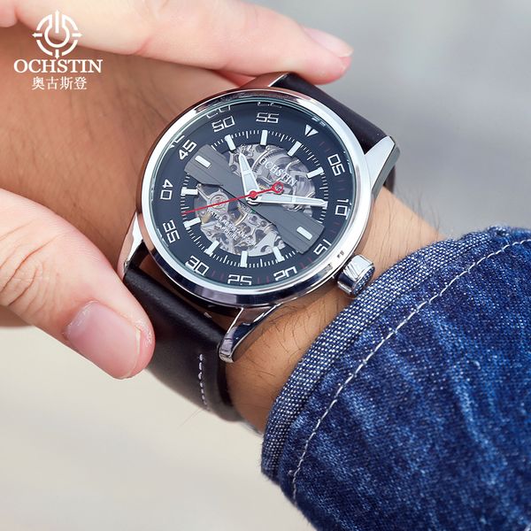 ochstin automatic mechanical watch mens watches men leather business waterproof sport wrist watch relogio man, Slivery;brown
ochstin automatic mechanical watch mens watches men leather business waterproof sport wrist watch relogio man, Slivery;brown