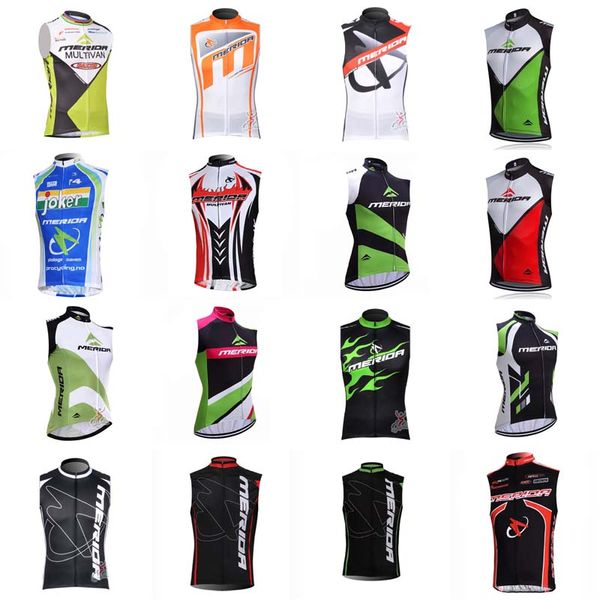 2019 hot sale MERIDA team Cycling Sleeveless jersey Vest New listing Summer Indispensable men's Outdoor Sportwear D0815
2019 hot sale MERIDA team Cycling Sleeveless jersey Vest New listing Summer Indispensable men's Outdoor Sportwear D0815