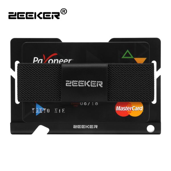 zeeker new aluminum front pocket card id holder slim metal small wallet men wallets, Brown;gray
zeeker new aluminum front pocket card id holder slim metal small wallet men wallets, Brown;gray