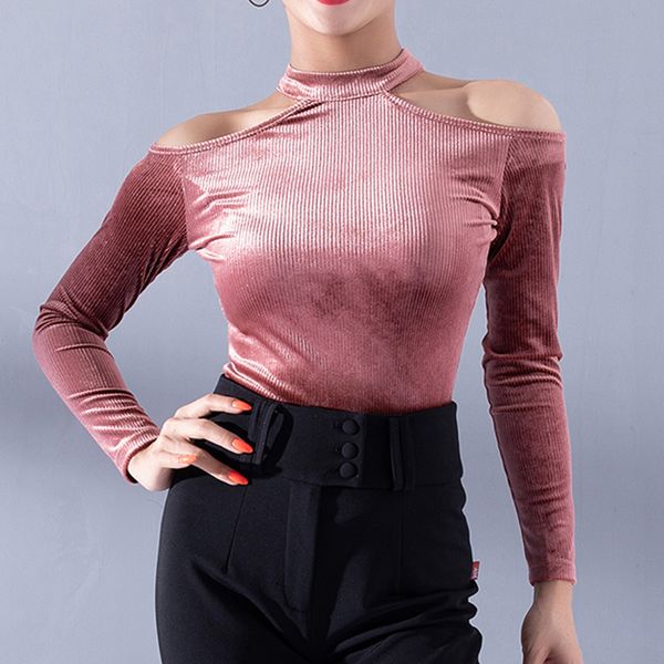 fashion latin dance female long-sleeved shirt velvet fabric for women ballroom salsa performance dancing wear dl2732, Black;red
fashion latin dance female long-sleeved shirt velvet fabric for women ballroom salsa performance dancing wear dl2732, Black;red
