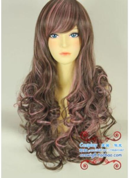 fashion harajuku department lolita fashion long wavy curly cosplay wig hair, Black;brown
fashion harajuku department lolita fashion long wavy curly cosplay wig hair, Black;brown