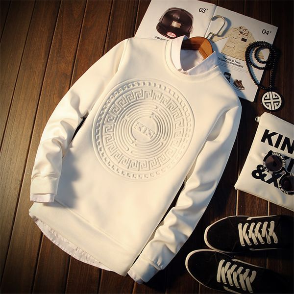 autumn men's new casual round neck solid color mens hoodies fashion brand casual high street long sleeve men hoodie, Black
autumn men's new casual round neck solid color mens hoodies fashion brand casual high street long sleeve men hoodie, Black