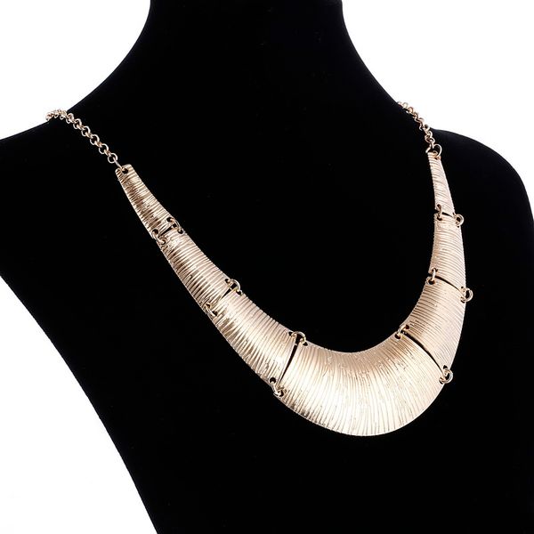 fashion women wide choker necklace zinc alloy ladies chain necklaces trendy jewelry collier femme, Silver
fashion women wide choker necklace zinc alloy ladies chain necklaces trendy jewelry collier femme, Silver