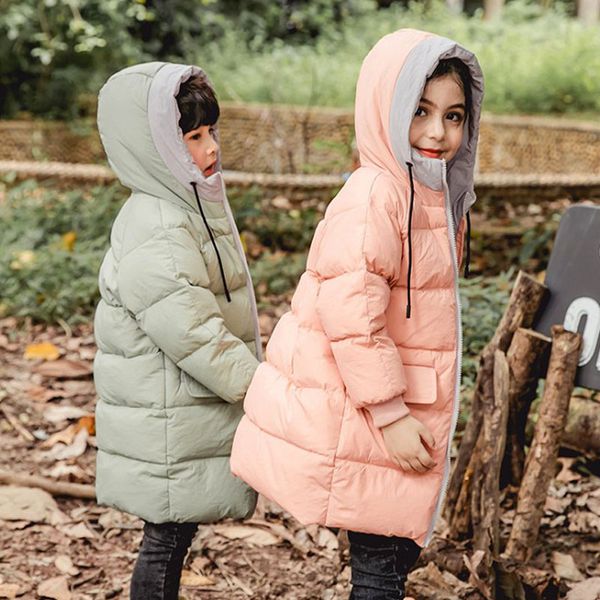 boys girls winter thick duck down coat children long down jackets toddler kids warm outerwear hooded coat snowsuit clothes, Blue;gray
boys girls winter thick duck down coat children long down jackets toddler kids warm outerwear hooded coat snowsuit clothes, Blue;gray
