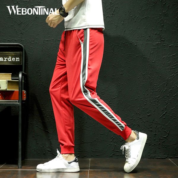 webontinal 2018 spring autumn joggers pants men trousers casual stripe tracksuit sweatpants plus size sweat pants hip hop jogger d18101102, Black
webontinal 2018 spring autumn joggers pants men trousers casual stripe tracksuit sweatpants plus size sweat pants hip hop jogger d18101102, Black
