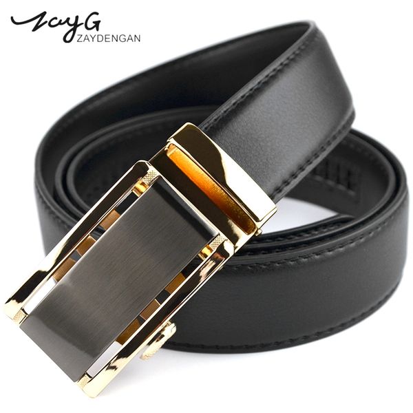zayg men gold automatic buckle hight quality black genuine leather belts for men businessman classic belt business genuine belt, Black;brown
zayg men gold automatic buckle hight quality black genuine leather belts for men businessman classic belt business genuine belt, Black;brown