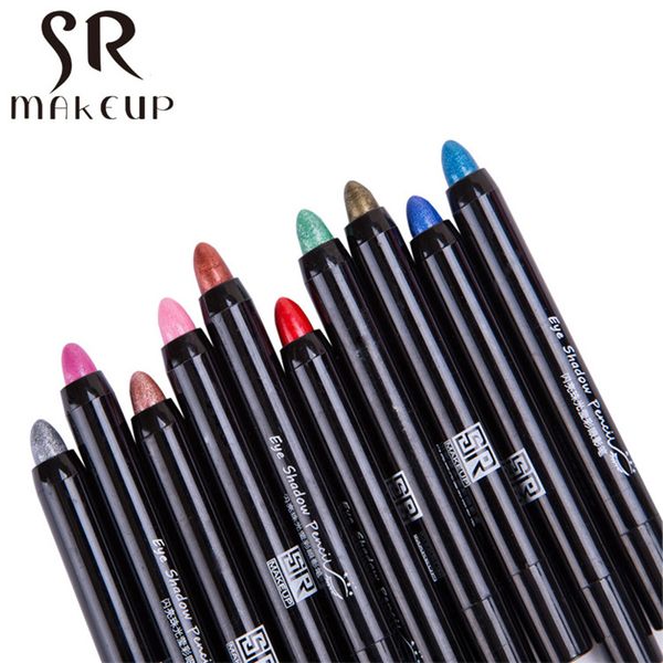 New brand profi ional highlighter long la ting eye hadow pencil himmer natural makeup co metic glitter eye hadow 25 color 
New brand profi ional highlighter long la ting eye hadow pencil himmer natural makeup co metic glitter eye hadow 25 color