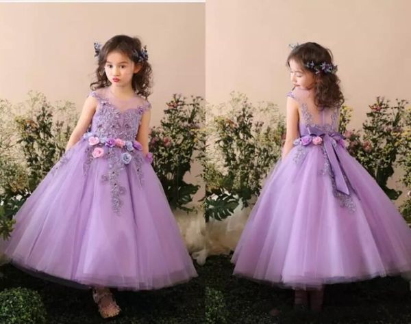 purple bow flower girls' dresses jewel ball gown ankle length hand made flower tulle cute applique kids formal wear, White;blue
purple bow flower girls' dresses jewel ball gown ankle length hand made flower tulle cute applique kids formal wear, White;blue
