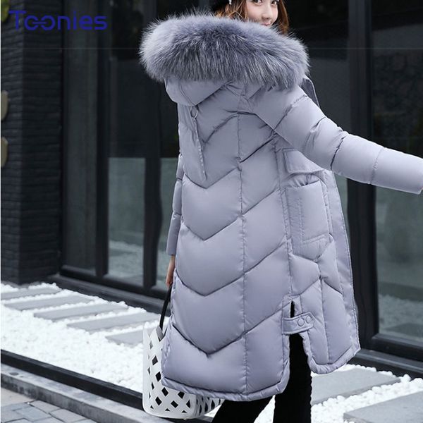 abrigos mujer invierno 2018 korean style long winter jacket women fur hooded parka winter coat woman thick warm chaqueta mujer, Black
abrigos mujer invierno 2018 korean style long winter jacket women fur hooded parka winter coat woman thick warm chaqueta mujer, Black
