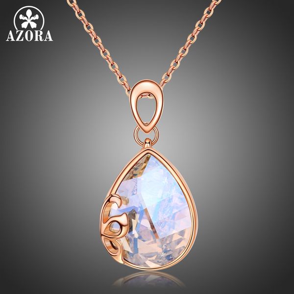azora unique women long chain pendant necklaces moonlight white austrian crystals stone wedding jewelry for female girls tn0248, Silver
azora unique women long chain pendant necklaces moonlight white austrian crystals stone wedding jewelry for female girls tn0248, Silver