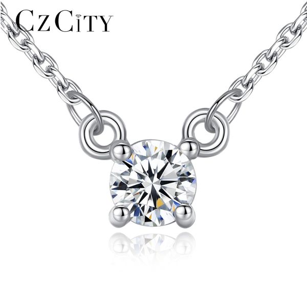 czcity brand real 925 sterling silver romantic charm necklace for women popular classic pendant necklace fine jewelry
czcity brand real 925 sterling silver romantic charm necklace for women popular classic pendant necklace fine jewelry