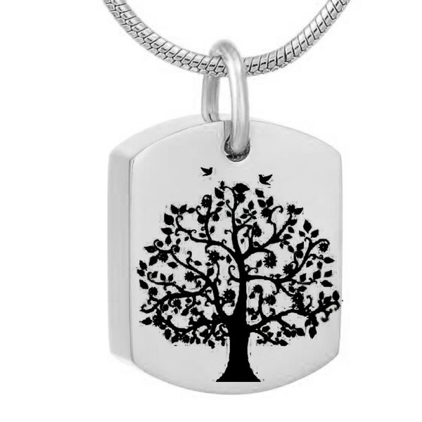 life tree square stainless steel urn pendant memorial ash keepsake cremation jewelry, Silver
life tree square stainless steel urn pendant memorial ash keepsake cremation jewelry, Silver