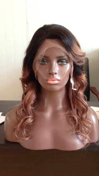 full lace human hair wigs ombre two tone 1b 30 wavy brazilian virgin hair 150 density natural hairline glueless bleached knots, Black;brown
full lace human hair wigs ombre two tone 1b 30 wavy brazilian virgin hair 150 density natural hairline glueless bleached knots, Black;brown