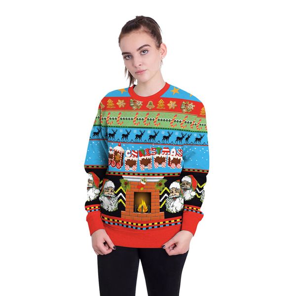 fashion merry christmas santa style printing streetwear happy new year novelty xmas hoodies couples sweatshirts winter pullover t-shirts, Black
fashion merry christmas santa style printing streetwear happy new year novelty xmas hoodies couples sweatshirts winter pullover t-shirts, Black