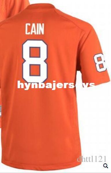 men #8 white orange deon cain clemson tigers alumni jersey stitched football jerseys, Black;red
men #8 white orange deon cain clemson tigers alumni jersey stitched football jerseys, Black;red